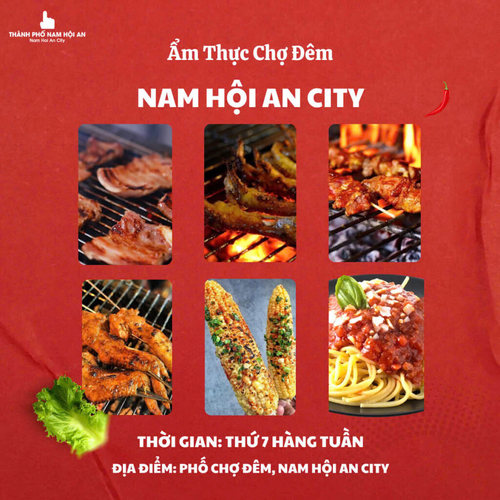 am thuc tai cho dem nam hoi an city