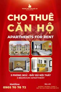 cho thue can ho 5 phong ngu tai nam hoi an city