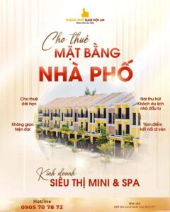 cho thue nha pho tai nam hoi an city