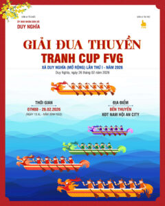 Giai dua thuyen tranh Cup FVG Tai Nam Hoi An City
