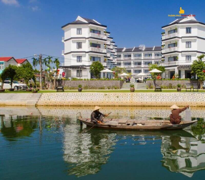 khách sạn Hội An view sông Thu Bồn