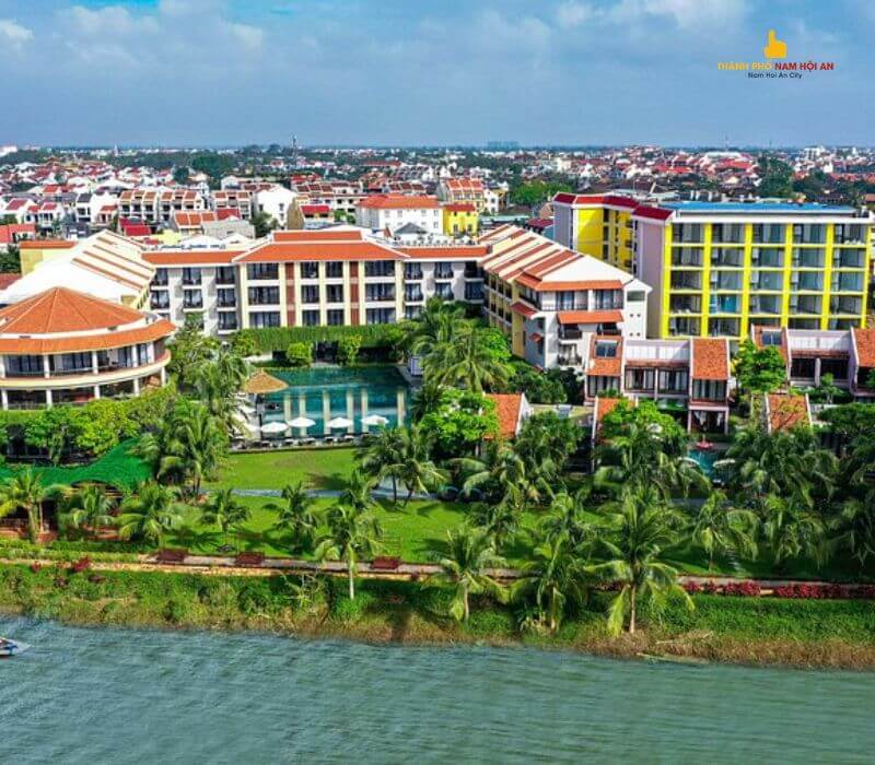 khách sạn Hội An view sông Thu Bồn