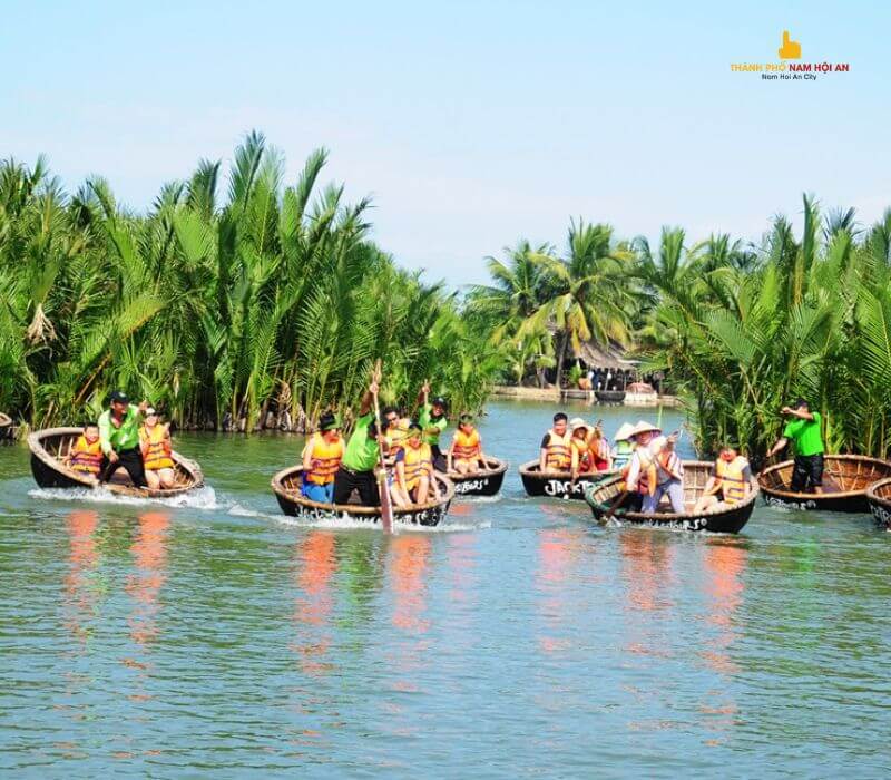 kinh nghiệm đi rừng dừa Bảy Mẫu Hội An