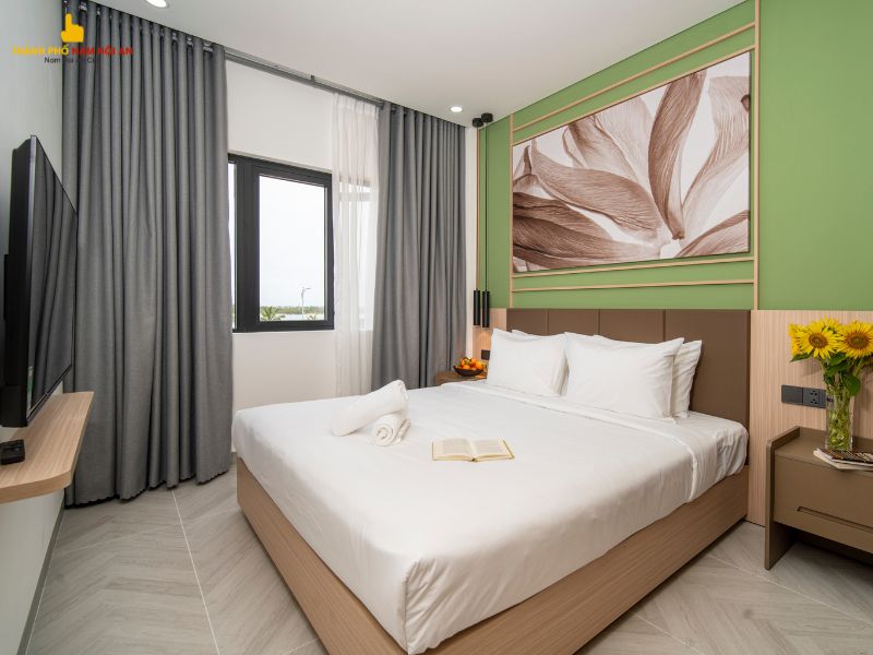 gia phong can ho tai nam hoi an Village