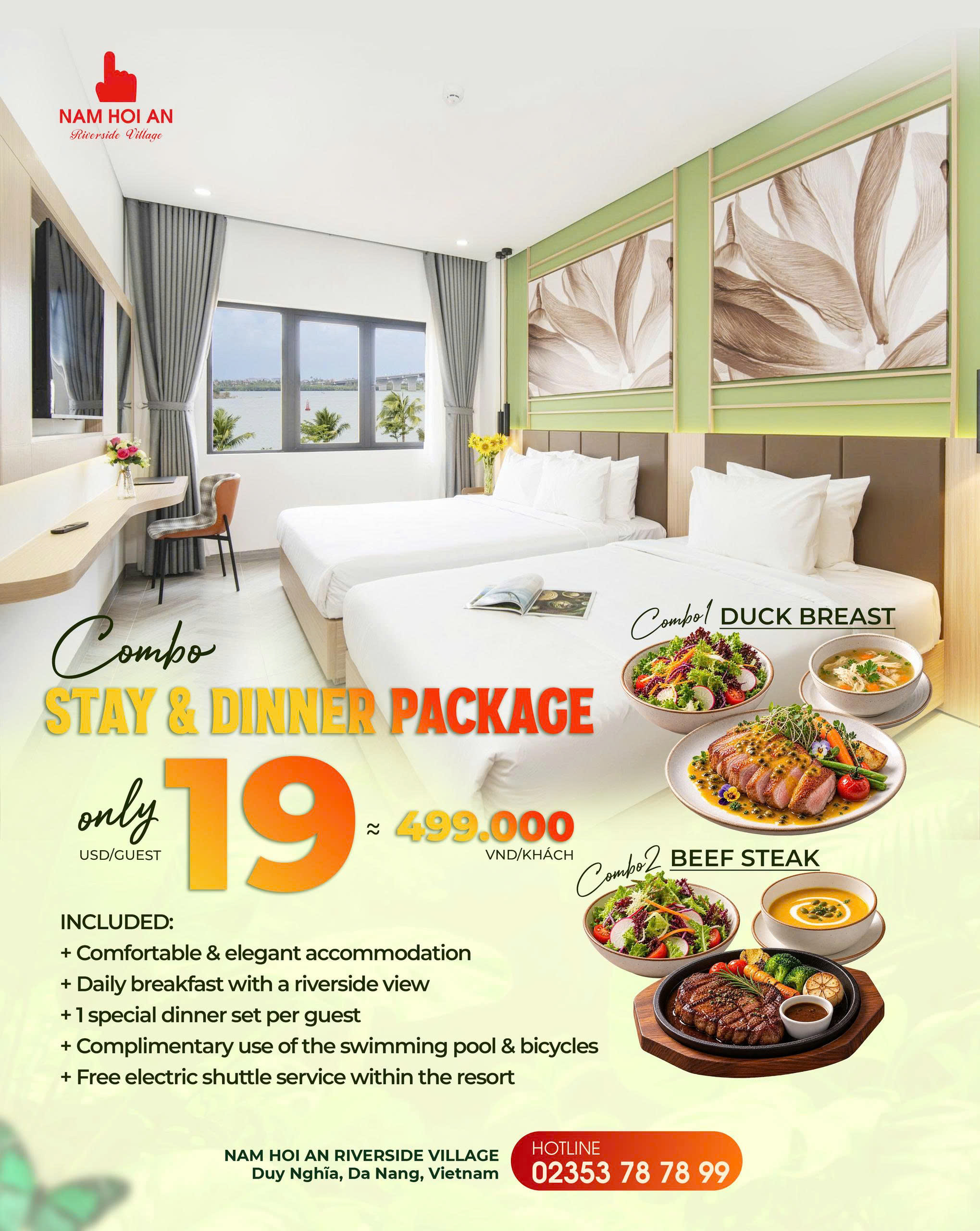 Gói combo trọn gói 19$